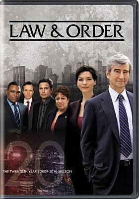 image for Law & order. The twentieth year, 2009-2010 season