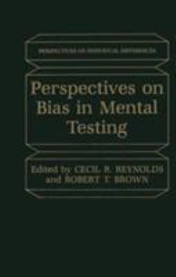 image for Perspectives on bias in mental testing /