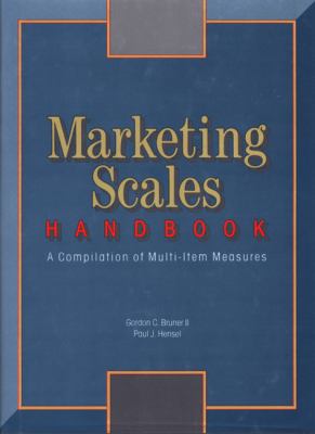 image for Marketing scales handbook : a compilation of multi-item measures