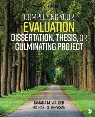 image for Completing your evaluation dissertation, thesis, or culminating project /